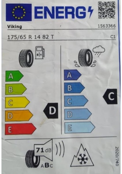 175/65 R14 82T Fourtech Plus Oto Dört Mevsim Lastiği ( Üretim Yılı: 2024 )