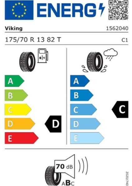 175/70 R13 82T Citytech Oto Yaz Lastiği ( Üretim Yılı: 2024 )