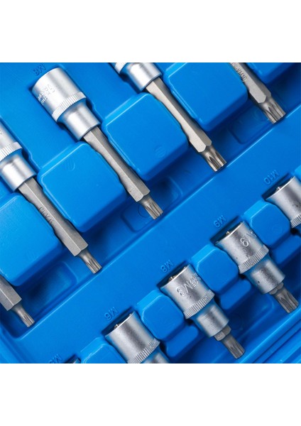 6190 1/2" Xzn Spline M-Torx Lokmalı Bits Uç Takımı 26 Parça