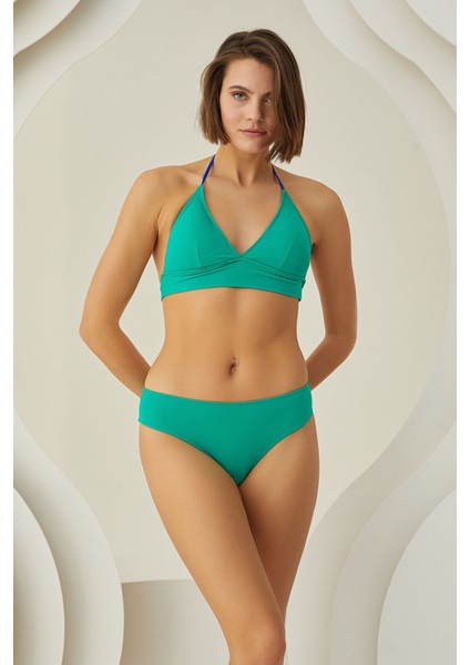 Yeşil Scara High Tek Alt Bikini