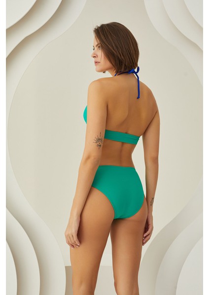 Yeşil Scara High Tek Alt Bikini
