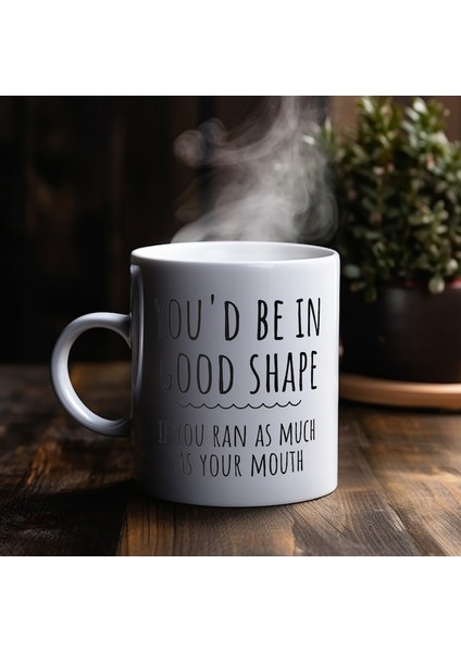 Ağzın Kadar Koşarsan Iyi Durumda Olursun Alaycı Kahve Ingilizce Kupa fiyatları