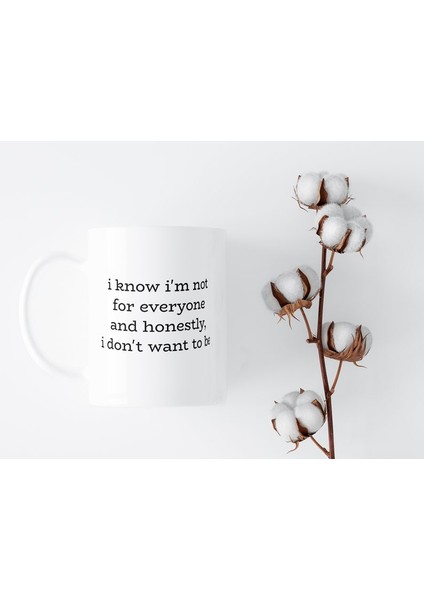 Herkese Göre Olmadığımı Biliyorum ve Açıkçası Seramik Ingilizce Kupası Olmak Istemiyorum fiyatları