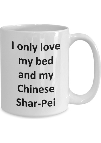 Komik Çin Shar-Pei Kupa - Kahve Fincanı Çin Shar-Pei Köpek Kupa - Ingilizce Kahve Kupa