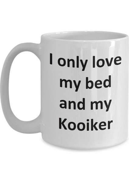 Komik Kooiker Kupa - Kahve Fincanı Kooiker Köpek Kahve Fincanı - Ingilizce Kahve Kupa Bardak