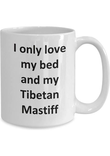 Komik Tibet Mastiff Kupa - Kahve Fincanı Tibet Mastiff Köpek Kahve Fincanı - Ingilizce Kahve Kupa