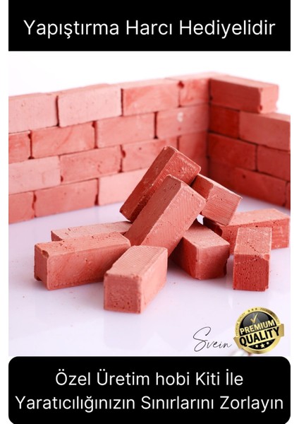 Özel Üretim 1500 Parça Eğitici Öğretici Mini Tuğla Inşaat Maket Ev Kendin Yap Boya Beceri Hobi Seti modelleri