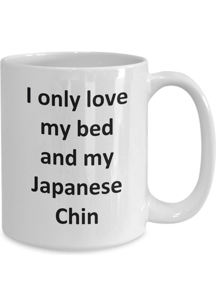 Komik Japon Chin Kupa - Kahve Fincanı Japon Chin Köpek Kahve Fincanı - Ingilizce Kahve Kupa
