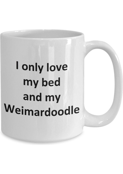 Komik Weimardoodle Kupa - Weimardoodle Köpek Kahve Fincanı - Ingilizce Kahve Kupa Bardak