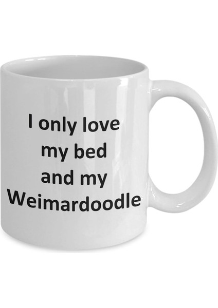 Komik Weimardoodle Kupa - Weimardoodle Köpek Kahve Fincanı - Ingilizce Kahve Kupa Bardak