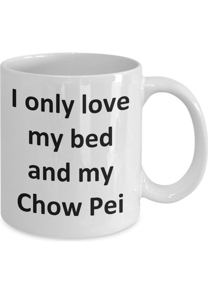 Komik Chow Pei Kupa - Kahve Fincanı Chow Pei Köpek Kahve Fincanı - Ingilizce Kahve Kupa Bardak