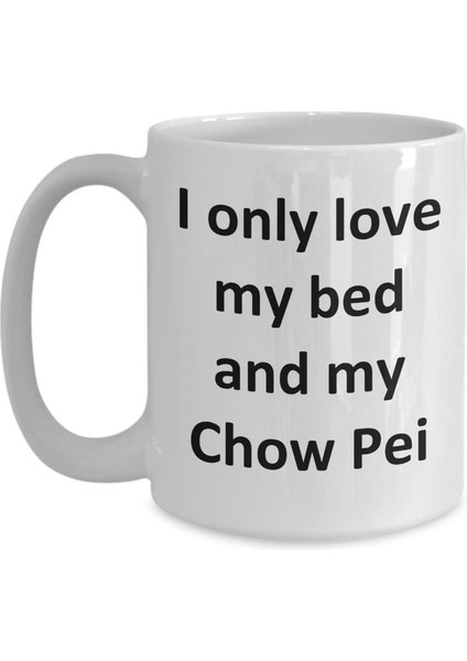 Komik Chow Pei Kupa - Kahve Fincanı Chow Pei Köpek Kahve Fincanı - Ingilizce Kahve Kupa Bardak