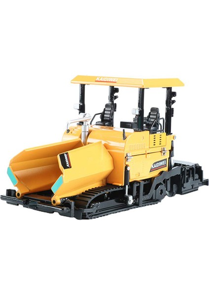 Alaşım Döküm Finişer Makinesi Asfalt Asfalt Otoyol Inşaat Kamyonu 1:40 Mühendislik Araç Modeli Dekorasyon Çocuk Oyuncakları, Sarı (Yurt Dışından)