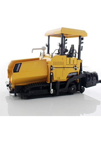 Alaşım Döküm Finişer Makinesi Asfalt Asfalt Otoyol Inşaat Kamyonu 1:40 Mühendislik Araç Modeli Dekorasyon Çocuk Oyuncakları, Sarı (Yurt Dışından)