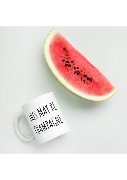 Komik Alkol Kupa Bu Şampanya Olabilir Kahve Fincanı Ingilizce Kupa Bardağına modelleri