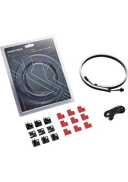 Phanteks M5 Işık Şeridi Argb Neon Bilgisayar Kasası Dekorasyon LED Şerit 5V 3pın Işık Başlığı Aura 550MM (Yurt Dışından)