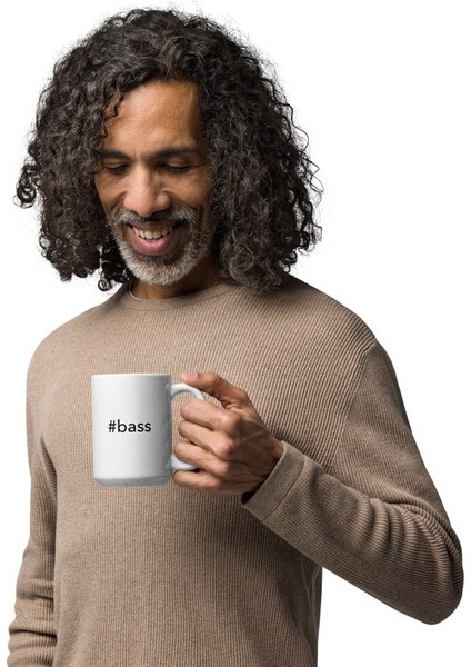 Hashtag Bass Kupa Bardak Kişiye Özel Kahve Kupa Bardak Ingilizce Kahve Kupa Kahve Fincanı Kupa