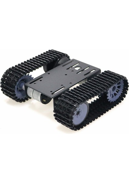 T101-P/TP101 Için Dıy Için Çift Dc 12V Motorlu Akıllı Tank Araba Şasi Paletli Paletli Robot Platformu (Yurt Dışından)
