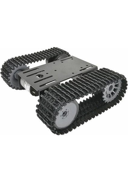 T101-P/TP101 Için Dıy Için Çift Dc 12V Motorlu Akıllı Tank Araba Şasi Paletli Paletli Robot Platformu (Yurt Dışından)