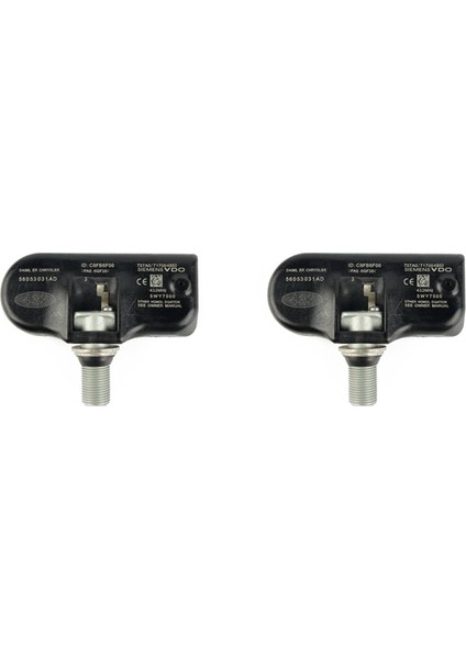 Lastik Basınç Sensörü Tpms 433MHZ -CH10 Için 2x 56053031AD (Yurt Dışından)