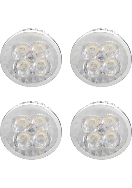 4x 4W Kısılabilir MR16 LED AMPUL/3200K Sıcak Beyaz LED Spot Işığı/50 Watt Eşdeğer Bi Pin Gu5.3 TABAN/330 Lümen 60 Derece (Yurt Dışından)