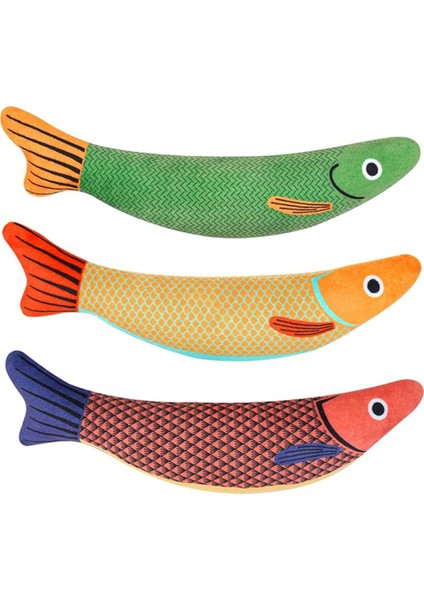 3pcs Kediler Çiğneme Oyuncakları, Isırmaya Dayanıklı Kediler Oyuncakları Zil Içinde, Peluş Karikatür Yavru Kedi Diş Çıkarma Interaktif Oyuncak Kedilerle Uyumlu (Yurt Dışından)