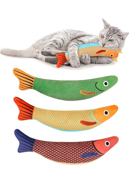 3pcs Kediler Çiğneme Oyuncakları, Isırmaya Dayanıklı Kediler Oyuncakları Zil Içinde, Peluş Karikatür Yavru Kedi Diş Çıkarma Interaktif Oyuncak Kedilerle Uyumlu (Yurt Dışından) fiyatları