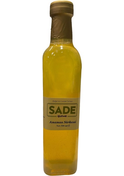 Sade Gurme Ananas Sirkesi 500 ml