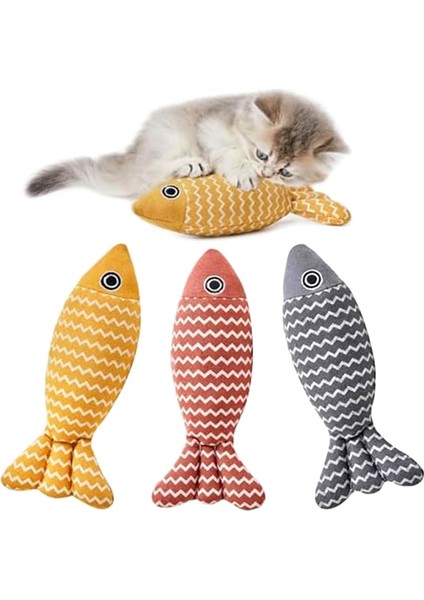 Paket Kedi Oyuncakları Balık, Kapalı Kedilerle Uyumlu Kedi Çiğneme Oyuncak Kedi Nipleri Oyuncakları (Yurt Dışından) fiyatları