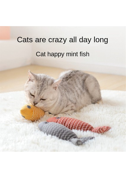 Paket Kedi Oyuncakları Balık, Kapalı Kedilerle Uyumlu Kedi Çiğneme Oyuncak Kedi Nipleri Oyuncakları (Yurt Dışından) indirimleri
