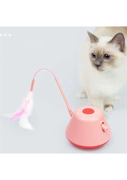 Interaktif Kedi Oyuncak Kendi Kendine Mühendislik Kedi Oyuncak Seti Elektrikli Tüylü, Kedi Oyuncağı Zekası Kedi ile Uyumlu, Pembe (Yurt Dışından) modelleri