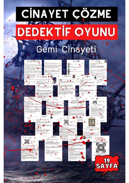 Gemi Davası - Dedektif Oyunu - Cinayet Çözme Oyunu - Dedektiflik Suçluyu Bulma Gizemli Davalar