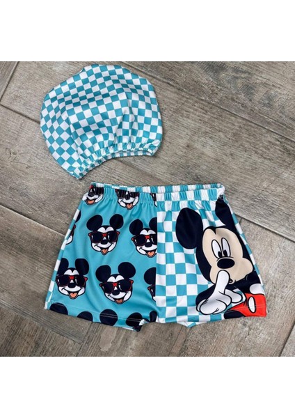 Mickey Erkek Çocuk Mayo Bone Takım