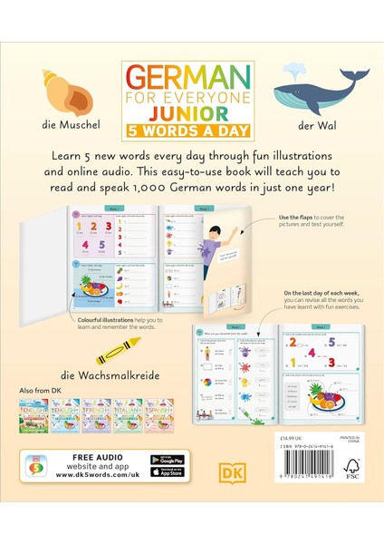 German For Everyone Junior 5 Words A Day