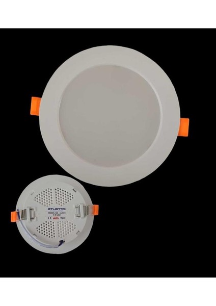 8W Sıva Altı Panel LED Beyaz (6W Uyumlu) İç Çap 10 cm Dış Çap 13 cm Soğutuculu 640 Lümen