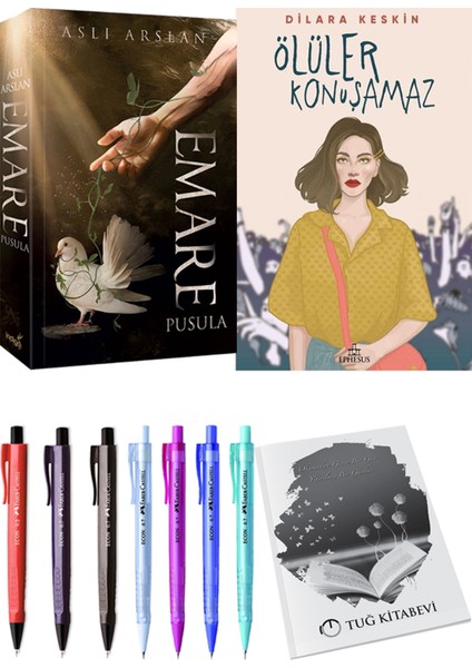 Emare: Pusula - Ölüler Konuşamaz + Kalem + Not Defteri