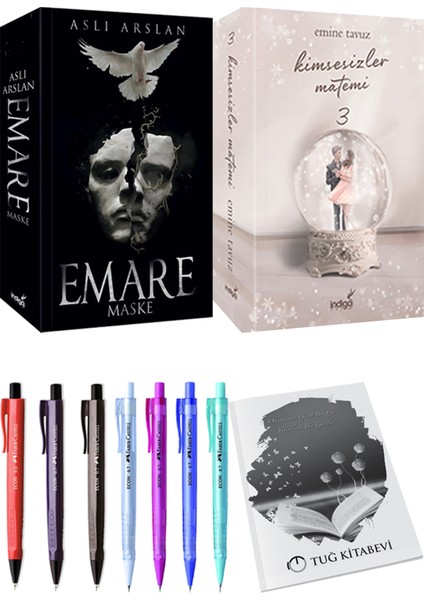 Emare: Maske - Kimsesizler Matemi 3 + Kalem + Not Defteri