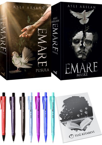 Emare: Pusula - Emare Maske + Kalem + Not Defteri