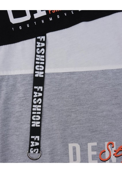 Erkek Çocuk Fashion Yazı Baskılı Yazlık T-Shirt Şort 2'li Takım fiyatları