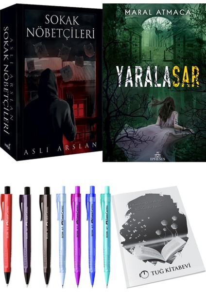 Sokak Nöbetçileri 1 - Yaralasar 2 + Kalem + Not Defteri