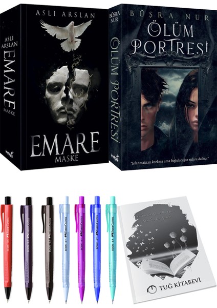 Emare: Maske - Ölüm Portresi + Kalem + Not Defteri