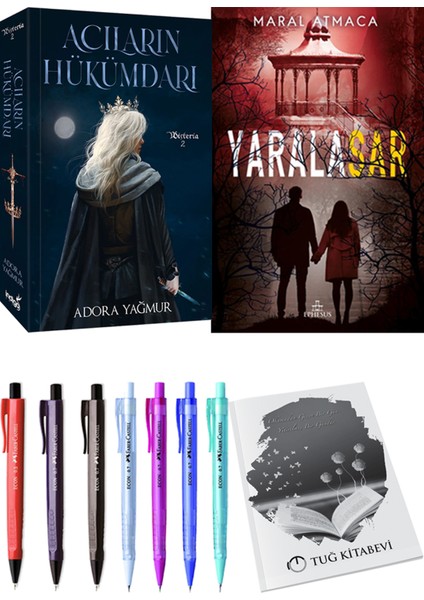 Acıların Hükümdarı - Yaralasar 4 + Kalem + Not Defteri