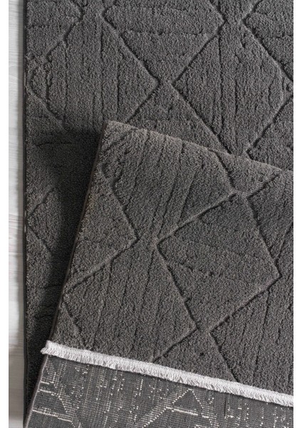 Truva , Peluş Soft Sisal Cut Loop Bukle Tavşan Tüyü Desenli Oturma Çocuk Yatak Odası Halısı