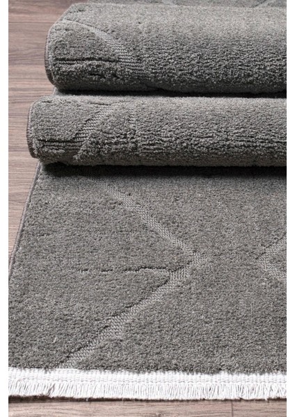 Truva , Peluş Soft Sisal Cut Loop Bukle Tavşan Tüyü Desenli Oturma Çocuk Yatak Odası Halısı