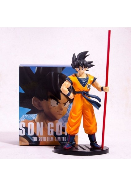 Elite Mc Sopa Wukong Dragon Ball 20TH Anniversary Edition Sun Wukong Şekil Süsleme Tutma Sopa Wukong Anime Modeli (Yurt Dışından)