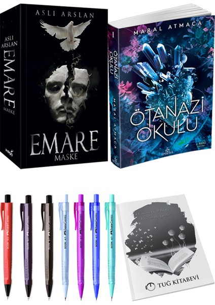 Emare: Maske -Ötanazi Okulu 1 + Kalem + Not Defteri