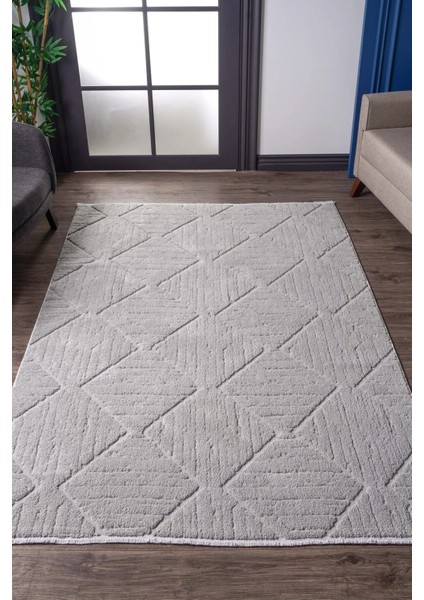 Truva , Peluş Soft Sisal Cut Loop Bukle Tavşan Tüyü Desenli Oturma Çocuk Yatak Odası Halısı