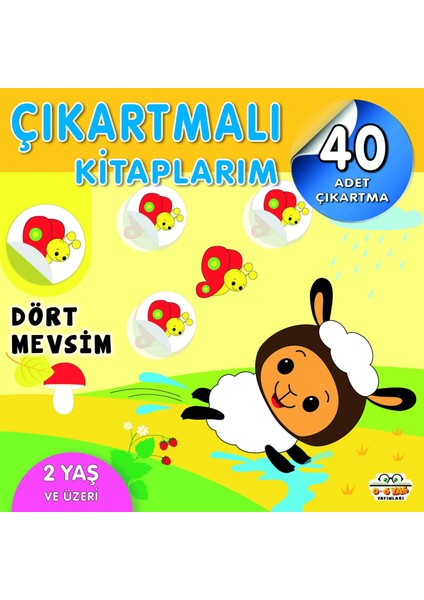 Çıkartmalı Kitaplarım - Dört Mevsim