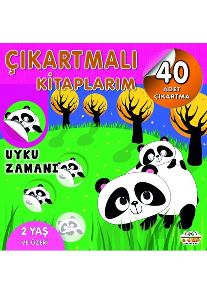 Çıkartmalı Kitaplarım - Uyku Zamanı