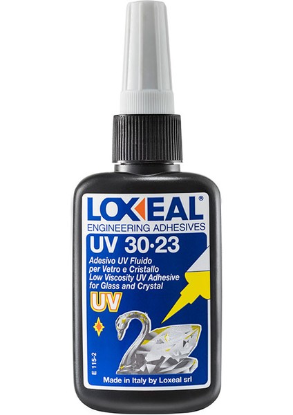 UV30-23 250 ml Cam Yapıştırıcı- Uv Yapıştırıcı